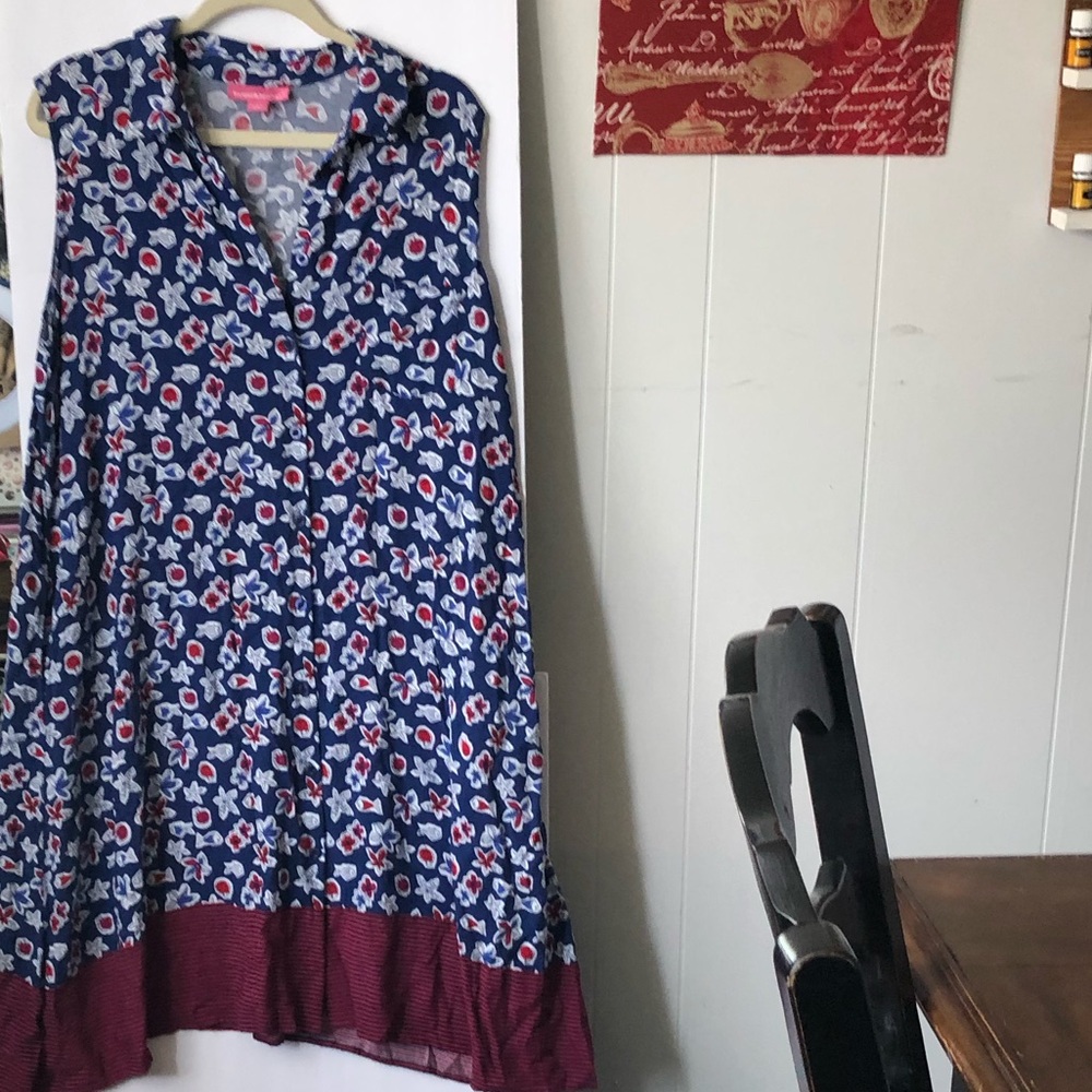 Women Within dress with pockets size 20W